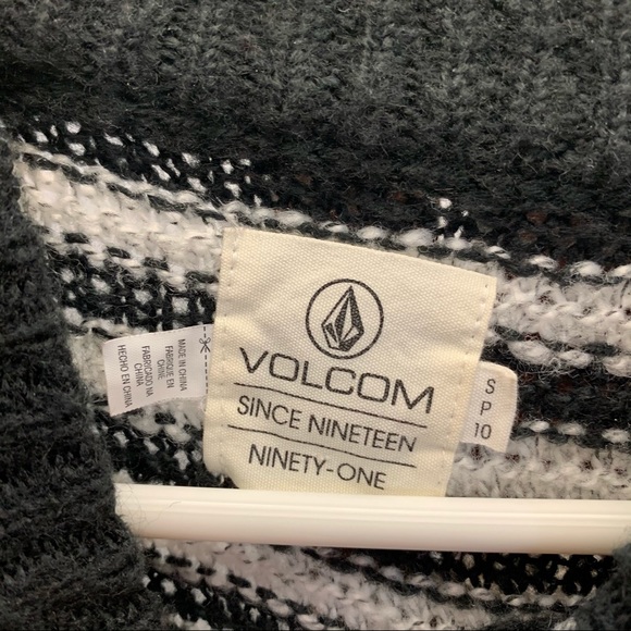 Volcom Cold Days Oversized Striped Sweater Dress - Picture 4 of 6